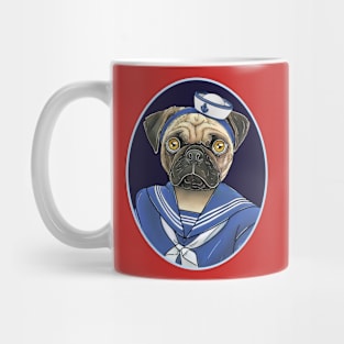 Sailor Pug Mug